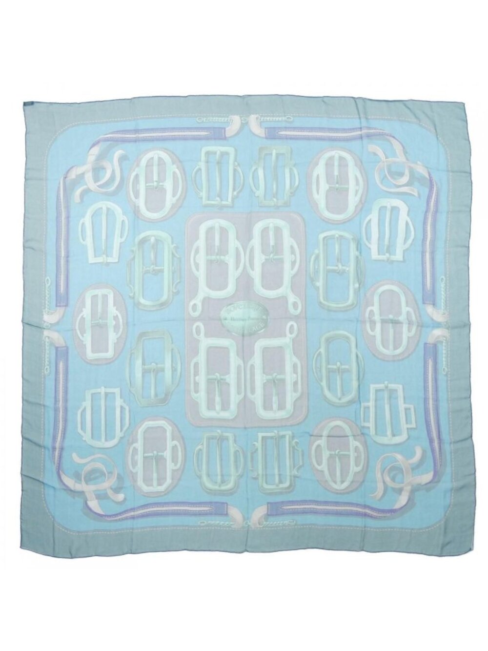 Hermes Silk Muslin Shawl Scarf - Picture 1 of 4